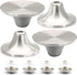 4pcs Dutch Oven Knob, Stainless Steel Lid Knob Replacement for Enameled Ceramic Cast Iron Dutch Oven Pot Lid...