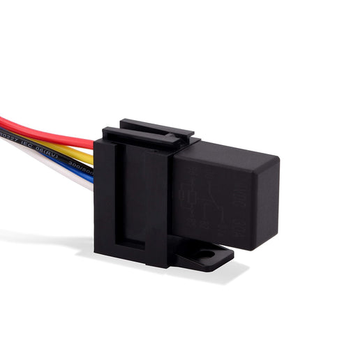 EHDIS 5 Pin Relay 12V 30A SPDT Multi-Purpose Relay Heavy Duty Standard Relay Kit Pack of 2 Model JD1914-12V-30A...