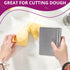 Bench Scraper Kitchen – Multipurpose Pastry Scraper Tool with Measuring Scale, Pizza & Bread Dough Cutter Tool, Stainless Steel Build – Rust-Resis...
