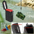 Waterproof Cigarette Case with Lighter, Full Pack 20 Regular Holder Electric Lighter USB Rechargeable, Windproof Flameless for Outdoor Adventures ...