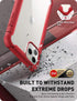 i-Blason Ares Case for iPhone 11 Pro Max 2019 Release, Dual Layer Rugged Clear Bumper Case with Built-in Screen Protector (Metalic Red)...