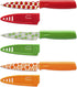 Hampton Forge – 3 Piece Printed Paring Knives with Blade Guards...