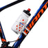 Bicycle Bottle Cages, Plastic Bike Bottle Holder with Cage Mounting Base (White)...