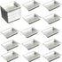 100 Pcs Plastic Disposable Sauce Dishes, Dipping Soy Sauce Seasoning Plate Bowls, Mini Condiment Appetizer Tray for Sushi Soy Mustard Vinegar Ketc...