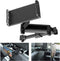 Car Headrest Tablet Mount, Backseat Seat Universal Tablet Cell Phone Holder 360° Swivel Rotating Angle Adjustable Stretchable for iPad iPhone, Sam...