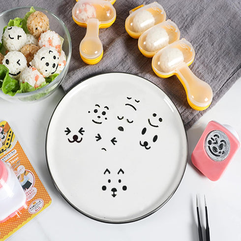 MXY Rice Ball Mould Shaker Sushi Roll Maker Kitchen Tools for Shake DIY Lunch with a Mini Rice Paddle (L-819)...