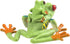 Safari Ltd. Red-Eyed Tree Frog with Baby - Hand-Painted, Lifelike 2.75" Model Figure - Fun Educational Toy for Boys, Girls & Kids Ages 3+...