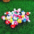 Acantha Mushroom Garden Decor Mini Fairy Yard Ornaments Mini Mushrooms for Fairy Garden DIY Craft for Bonsai,Landscape,Home Decoration(50Pcs)...