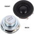 Healifty Full Range Speaker 4 Ohm 5w Mini DIY Audio Subwoofer Loudspeaker Computer Speakers Home Car Audio Speakers...