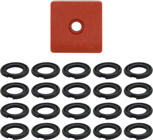 20 Sets 1/2" Impact Wrench Retaining Rings with O-Ring, Compatible with Electric/Pneumatic Wrench, Including Retainer Ring Anvil Install Tool...