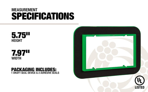 Southwire MDSK3G 3-Gang Draft Seal Kit...