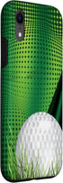 iPhone XR Golf Ball Phone Case Gift with Green Abstract Background Case...