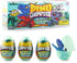 DINOBROS Surprise Eggs with Dinosaur Toys Inside, Mystery Eggs Toy Filled with Dino Chomper Keychains Birthday Party Favors for Boys and Girls 3-5...