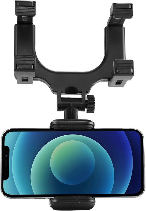 LAX Gadgets Window Phone Mount for Car, Car Phone Holder Mount with Flexible Gooseneck, Cell Phone Holder Car with Suction Cup for Windshield or D...