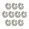 R1660ZZ 10 PCS Deep Groove Ball Bearing 6×16×5mm Double Metal Shielded Ball Bearing Chrome Steel P0 Z2 Bearing for Industrial Machine,Power Tools ...