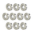 R1660ZZ 10 PCS Deep Groove Ball Bearing 6×16×5mm Double Metal Shielded Ball Bearing Chrome Steel P0 Z2 Bearing for Industrial Machine,Power Tools ...