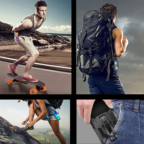 Compatible with Samsung A52 Case Military Grade Heavy Duty Protection Phone Case for Samsung A52 Anti Drop 15ft. Drop Tested Cover with Kickstand ...