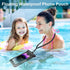 Waterproof Phone Pouch 7.2'', IPX8 Floating Underwater Cellphone Dry Bag Case Holder for iPhone 15 14 13 12 11 Pro Max XS Plus X Samsung, Phone Pr...