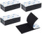 Hook and Loop Tape 2in x 4in 30 Pairs, Slef Adhesive Interlocking Tape Strip, Mounting Tape Heavy Duty Adhesion, Hook Lopp Fastener Double Sided T...