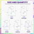 Swpeet 40Pcs Pendant Picture Frame Keyrings, Make Your Own Keyring Kit, Central Pendant for Kids To Assemble And Attach To Key Rings And Bags...