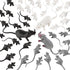33 PCS Halloween Fake Mouse Toys, Realistic Plastic Mouse Figurines Simulated Big and Small Mouse Models for Halloween Party Decorations Joke Tric...