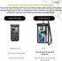 Luxish Waterproof Phone Pouch, Waterproof Phone Case for iPhone 14 Pro Max/13/12/11/SE/8/XS, Samsung Galaxy S23 Ultra/S22/S21, Cellphone Dry Bag B...