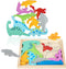 Wooden Dinosaur Puzzles for Toddlers 2-4, Stacking Dinosaur Blocks Toys for Kids 3-5, Toddler Montessori Toys for 2 3 4 Year Old Boy Girl Birthday...