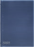 Maruman KULUFIT B5 size 26-ring binder, Soft & Flexible cover with 10 6mm ruled loose sheet, Translucent BLUE, 1 EA (F020-02)...
