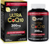 Qunol CoQ10 200mg Softgels, Ultra CoQ10 - Ultra High Absorption Coenzyme Q10 Supplements - Antioxidant Supplement for Vascular and Heart Health & ...