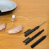 7 Pieces Hearing Aid Cleaning Tools Hearing Aid Amplifier Cleaning Brush and Magnet, Hear Aid Cleaning Kit with Velvet Bag...