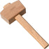 GREBSTK Wooden Mallet Manual Ice Hammer Mallet Beech Solid Carpenter Woodworking Mallet 12"...