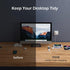 Wireless Charger Station USB C Port 30W 3 in 1 Wireless Charging Pad with Night Light for iPhone 15/14/13/12/Sumsung/Google...