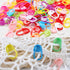 GIRLOOKA 150 Pieces Knitting Crochet Locking Stitch Markers Colorful Knitting Crochet Locking Needle Clip Counter 10 Colors......