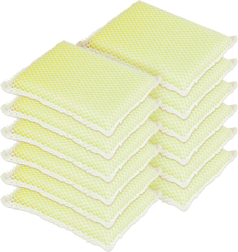 LOLA Nylon Net & Sponge Cleaning Pad | Non Scratch Scrubbing pads | Similar to Turn-A-Bout Sponges | Safe On Non-Stick Surfaces and Coated Cookwar...
