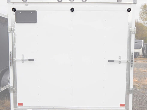 Red Hound Auto 3 Rubber Bumpers for Trailer Compatible with Ramp Door Truck 2.5 Inches Round Replacement Cargo Stop...