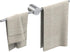 HITSLAM 18 Inch Brushed Nickel Towel Bar, SUS304 Stainless Steel Single Base Towel Rack Wall Mounted, Modern Home Decor Bathroom Towel Holder with...