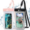 Waterproof Phone Pouch, 2Pack Universal IPX8 Waterproof Phone Case TPU CellPhone Dry Bag Underwater Protector with Adjustable Lanyard for iPhone 1...