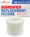 LifeSupplyUSA Humidifier Filter Replacement Wick Filter C Compatible with Honeywell Duracraft HC-888 Series HCM-890 HCM-890C HCM-890B...