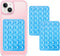 PKYAA 2 Pack Silicone Suction Phone Case Adhesive Mount, Strong Grip Holder for Selfies and Videos, Hands-Free Sticky Phone Grip for iPhone and An...
