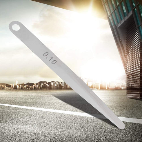 5pcs Feeler Gauge 0.1mm Thickness Feeler Gauge Metric Filler Thickness Gage Measurement Tool (0.1mm)...