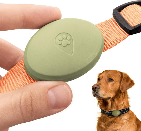 Airtag Holder for Dog Collar - Waterproof and Durable Protective Case for Airtag Tracker - Dog Airtag Holder Fits All Widths of Dog and Cat, Pet C...