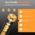 HW 3.7V USB Rechargeable Lithium Batteries, Reliable True 3500 mAh (13000mWh) 18m Long-Lasting High Performance Battery, for Flashlights, Headlamp...