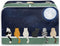 Galaxy Print Oven Cover Kitchen Bread Machine Protector, Moon Cat 2 Slice Toaster Cover for Home, Anti Dust Fingerprint Toaster Cover, Kitchen Sma...