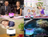 Night Lights Bluetooth Speaker, Alarm Clock Bluetooth Speaker Touch Sensor Bedside Lamp Dimmable Multi-Color Changing Bedside Lamp, MP3 Player, Wi...