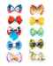 10pcs Princess Character Inspired Hair Bows Clips for Girls Women Costume Dress Up Accessories...