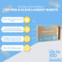 Free And Clear Eco Friendly Unscented Laundry Detergent Sheets, Up To 100 Loads, Powerful Against Stains...