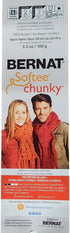 Bernat Softee Chunky Solid Yarn Bundle Super Bulky #6, 3 Skeins Pumpkin 28630......
