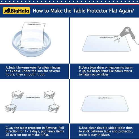 Clear Plastic Desk Mat Office Table Top Protector PVC Tablecloth Cover Waterproof Cloths Wipeable Furniture Topper Pad for Dining Computer Desktop...