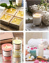 FUKKUDA Electric Candle Lighter with Safety Switch - USB Rechargeable Windproof & Flameless Plasma Arc Lighter for Easter Basket Stuffers (Rose Go...