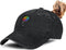 Love is Love Rainbow Sunflower Baseball Cap Vintage LGBT Gay Lesbian Pride Hat for Men Women...